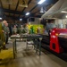 USS John C. Stennis (CVN 74) Leadership visit the Light Industrial Facility