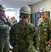 Rear Adm. Ben Reynolds visits USS John C. Stennis