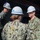 Rear Adm. Ben Reynolds visits USS John C. Stennis