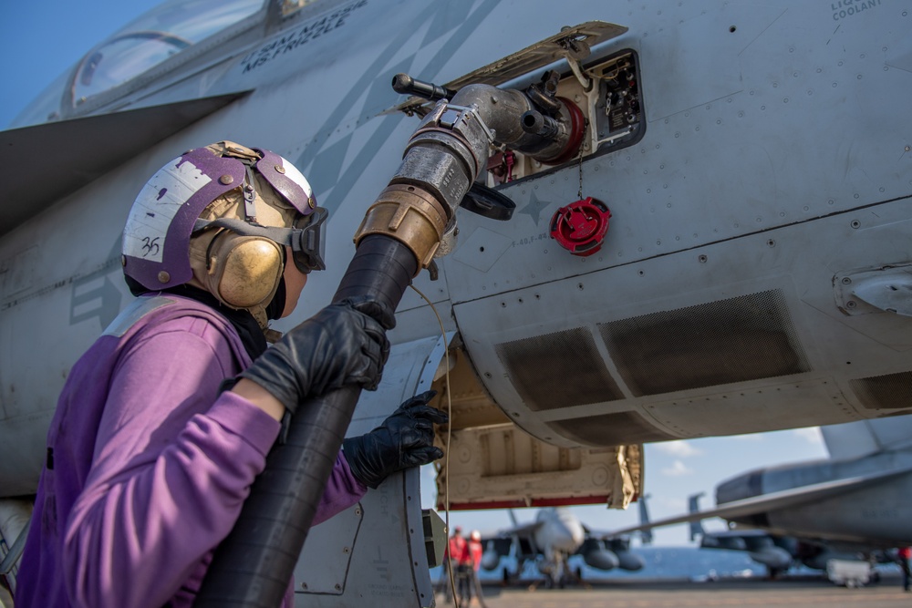 USS Ronald Reagan (CVN 76) conducts routine flight operations