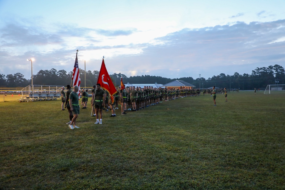 Logistics Operations School Motivational Run