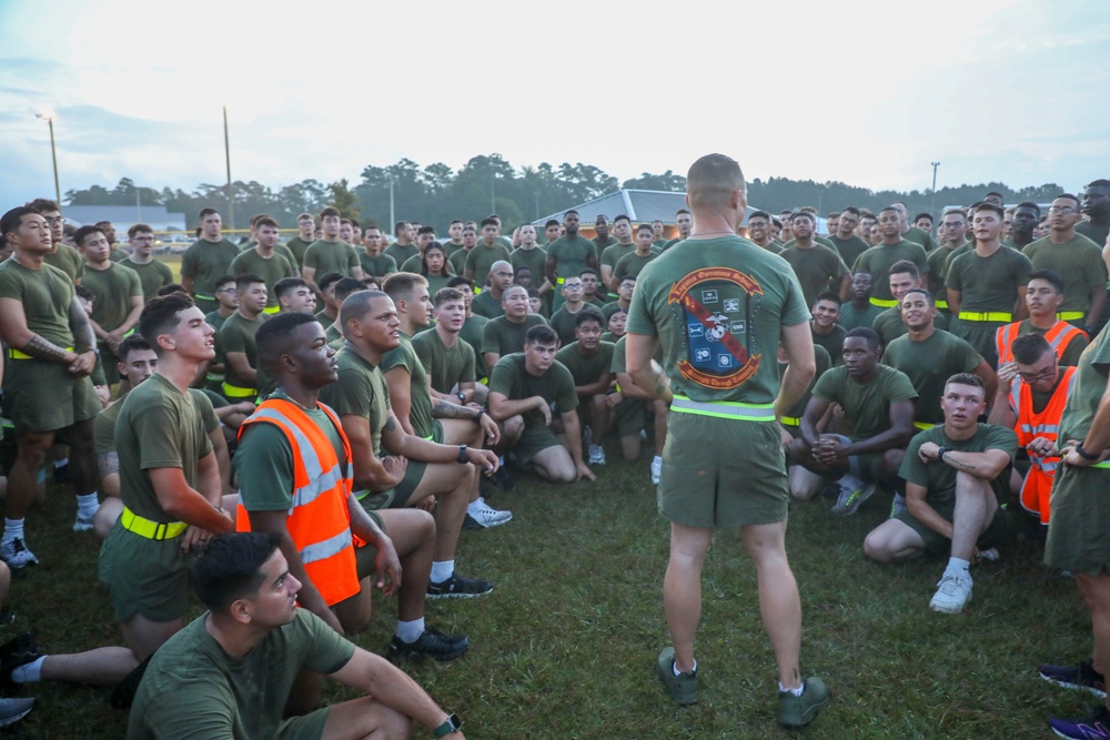 Logistics Operations School Motivational Run