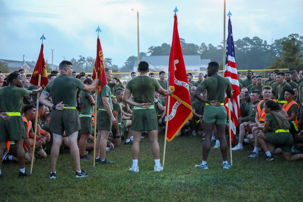 Logistics Operations School Motivational Run