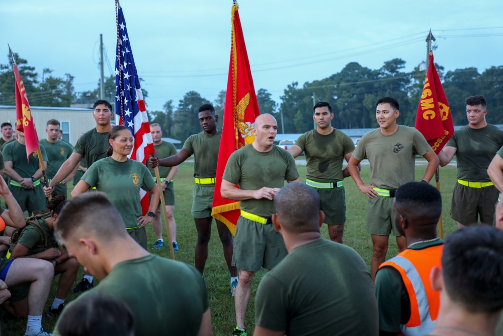 Marine from Stafford continues service