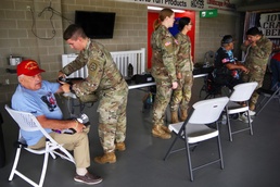 Iowa National Guard combat medics care for homeless Veterans
