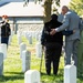 A Posthumous Badge and Medal Presentation Ceremony is Held for U.S. Army Staff Sgt. Waverly Woodson Jr. in Section 69