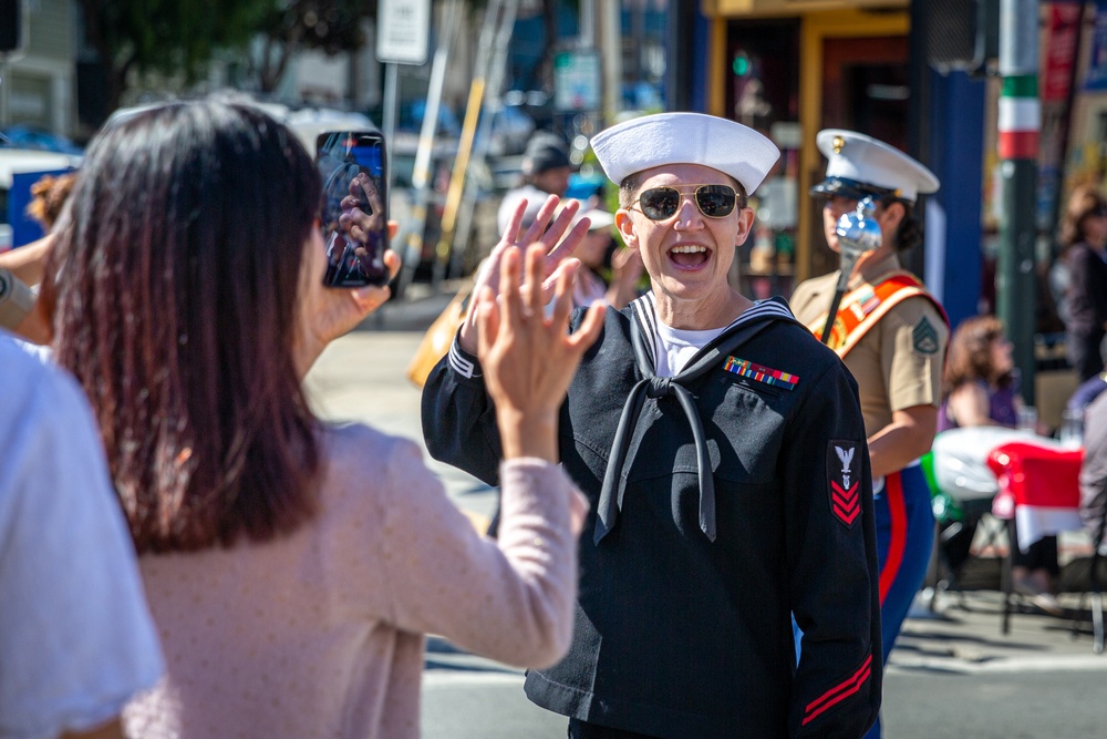 SF Fleet Week 23: Italian Heritage Parade