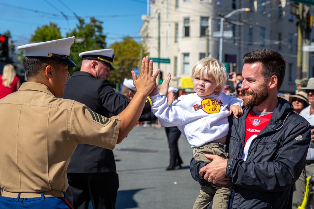 SF Fleet Week 23: Italian Heritage Parade