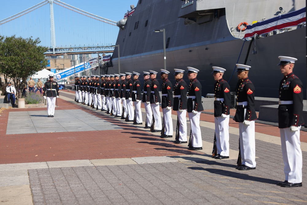 DVIDS Images Navy Marine Week Philadelphia Marines visit with