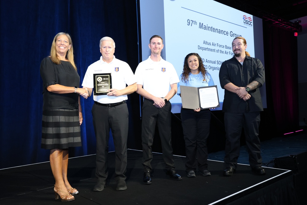 97 MXG receives 2023 DoD SOHMS Achievement Award