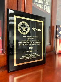 97 MXG receives 2023 DoD SOHMS Achievement Award