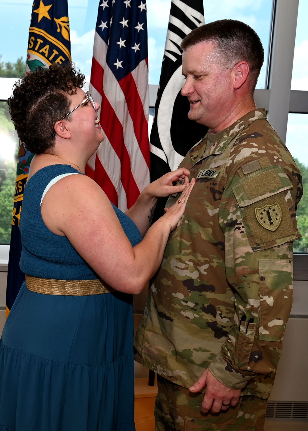 Chief Warrant Officer 4 Wade Lein promoted after 25 years of military service