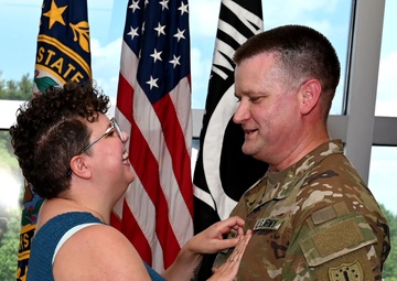 Chief Warrant Officer 4 Wade Lein promoted after 25 years of military service