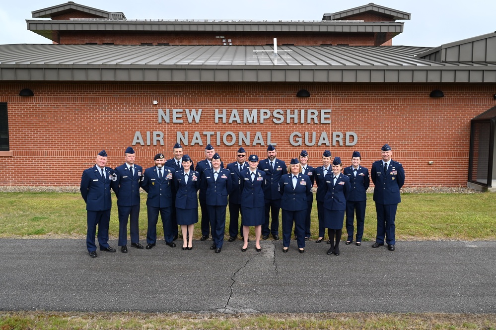 Airmen of New Hampshire Air National Guard's Joint Force Headquarters