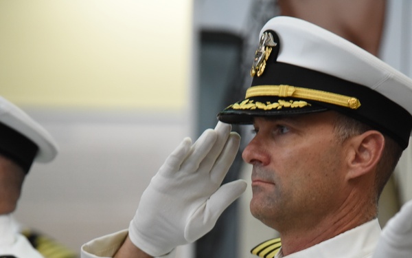 New Commodore Takes Reins for FIRST Naval Construction Regiment