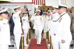 New Commodore Takes Reins for FIRST Naval Construction Regiment
