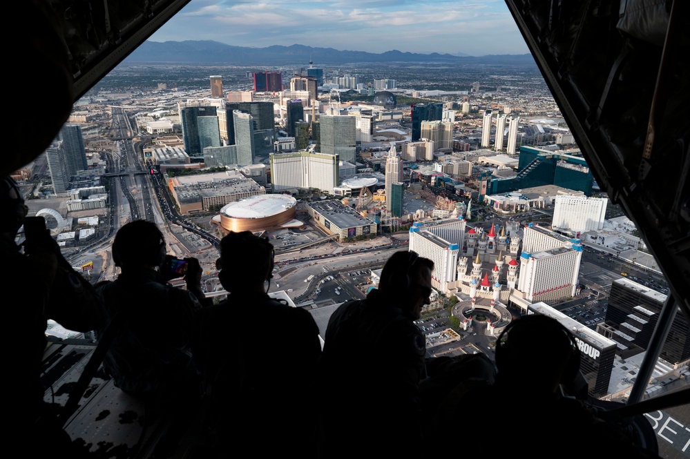 Las Vegas Raiders flyover