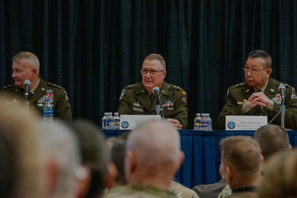 Maj. Gen. Dale Lyles speaks about modernizing and broadening pathways to service at Association of the United States Army conference