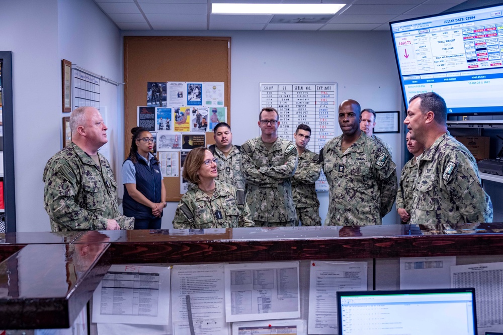 VCNO and MCPON Visit Florida Navy Installations