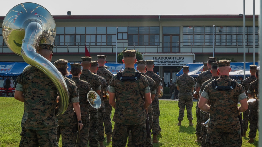 1st MAW CMC change of charge ceremony