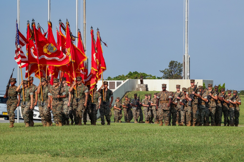 1st MAW CMC change of charge ceremony