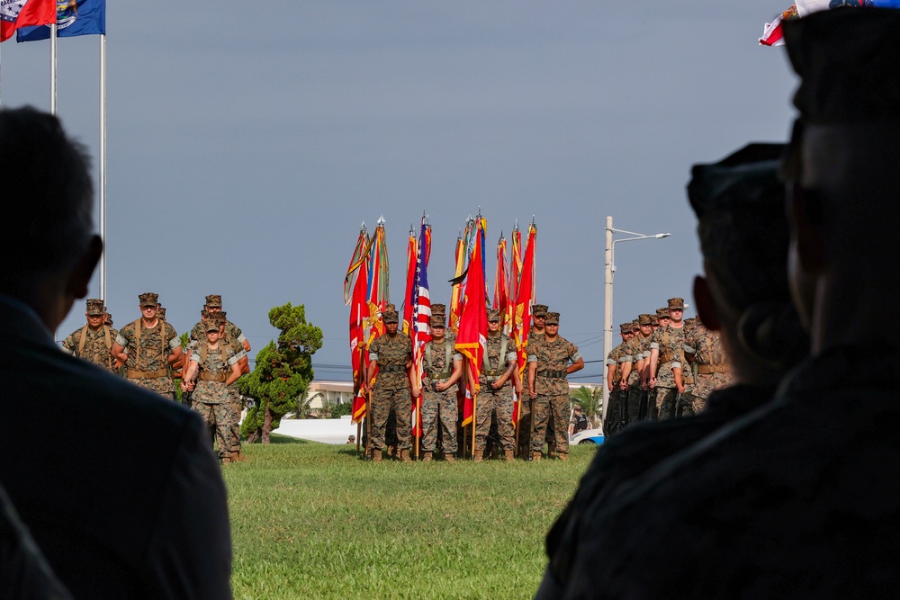 1st MAW CMC change of charge ceremony