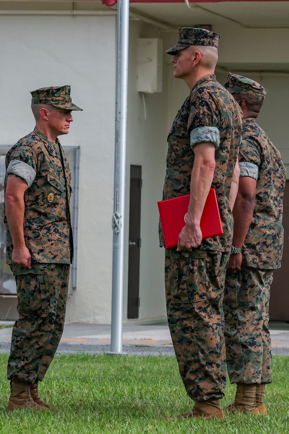 1st MAW CMC change of charge ceremony