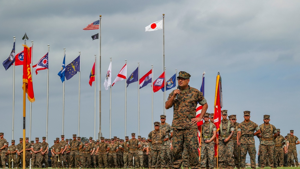 1st MAW CMC change of charge ceremony