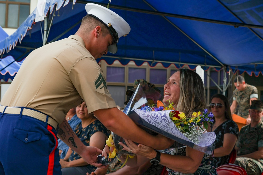 1st MAW CMC change of charge ceremony