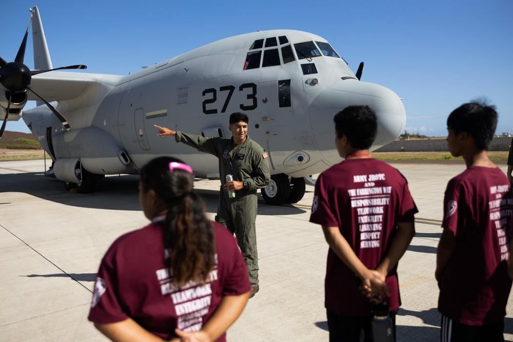 Broadening Horizons: Junior ROTC Cadets experience Marine Corps Base Hawaii