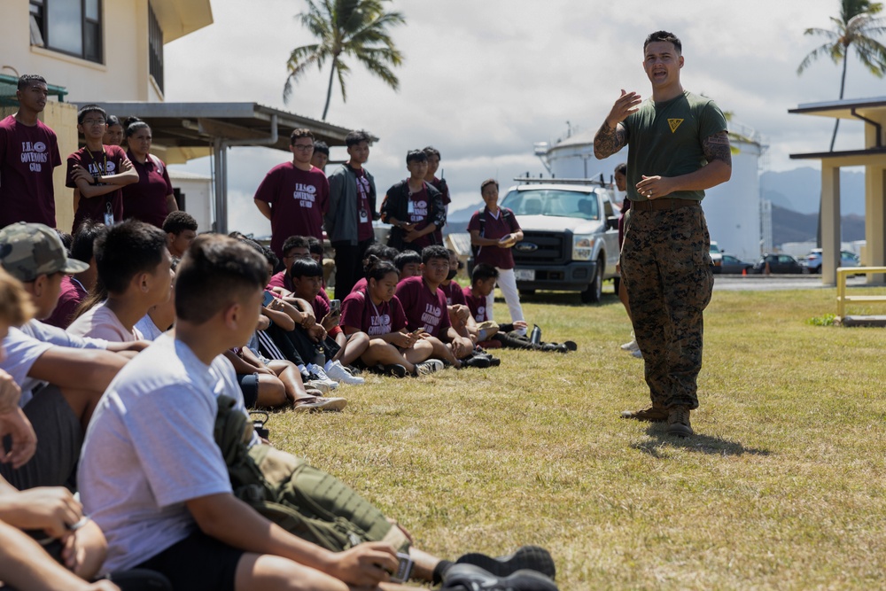 Broadening Horizons: Junior ROTC Cadets experience Marine Corps Base Hawaii