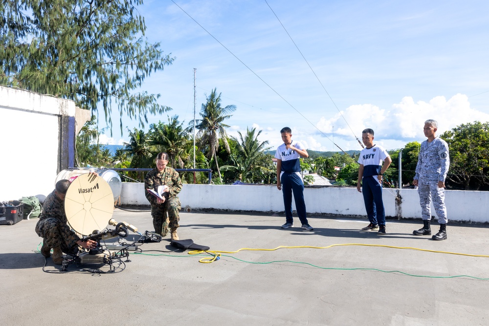 MRF-SEA Marines set up CoC during Sama Sama 23