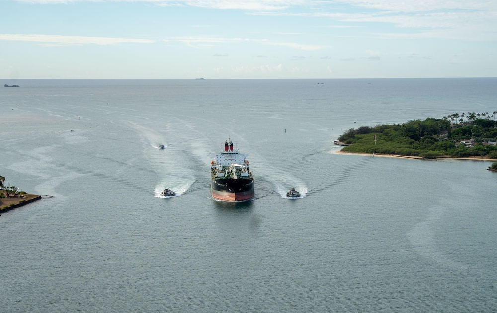 First Tanker Arrives in Hawaii for Red Hill Fuel Transport