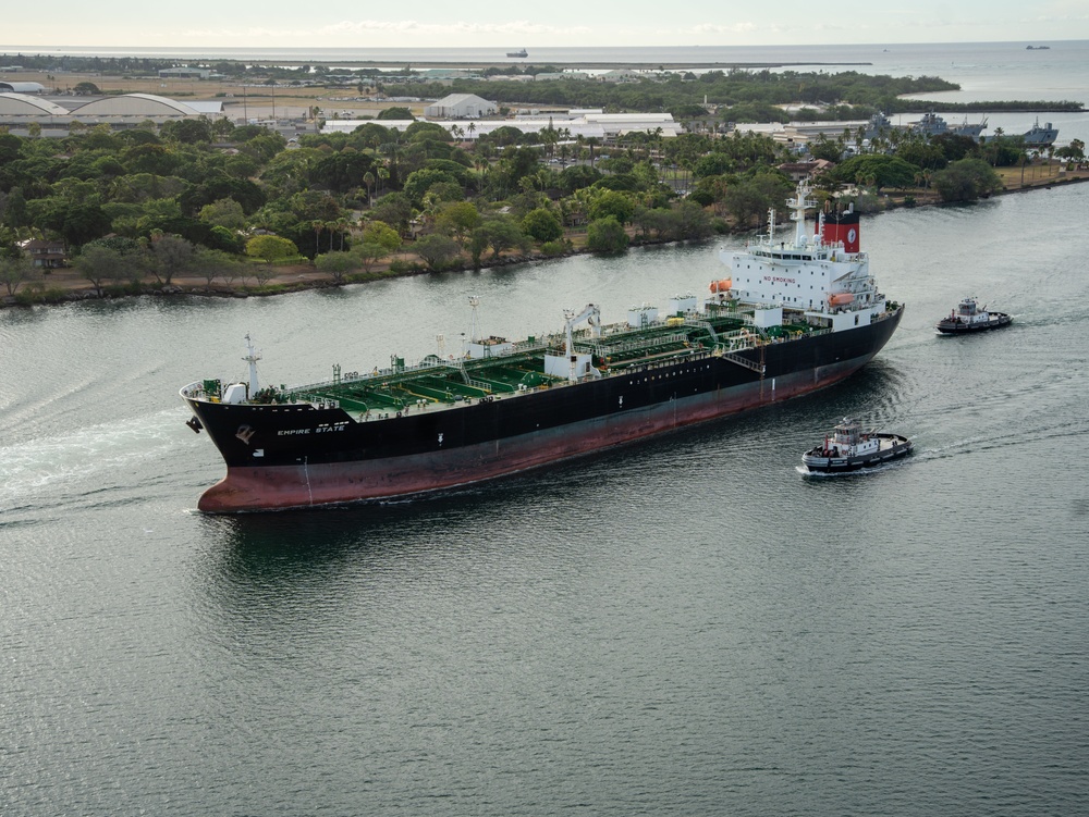 First Tanker Arrives in Hawaii for Red Hill Fuel Transport