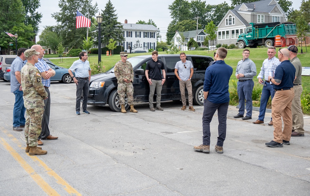 USACE Buffalo District Commander LTC Krug Ohio Tour August 2023