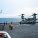 USNS Mercy MV-22 Osprey Refuelling