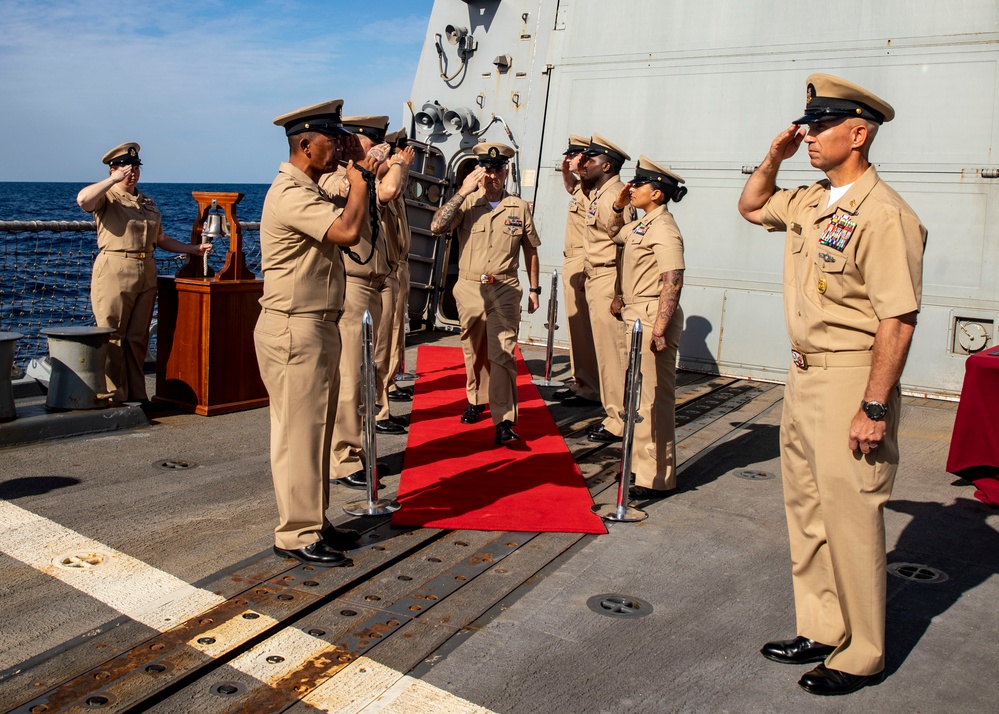 USS John Finn Conducts Chief Pinning Ceremony