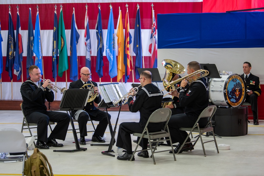 FRC WESTPAC Change of Command Ceremony