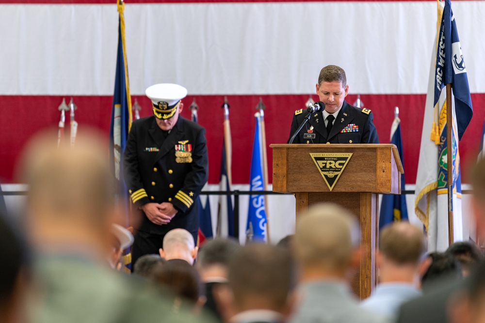 FRC WESTPAC Change of Command Ceremony