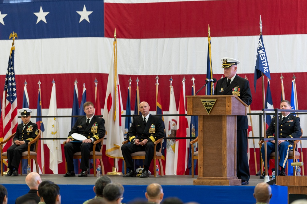 FRC WESTPAC Change of Command Ceremony