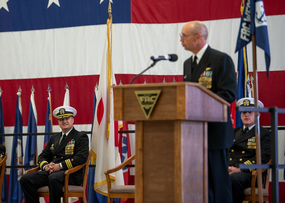 FRC WESTPAC Change of Command Ceremony