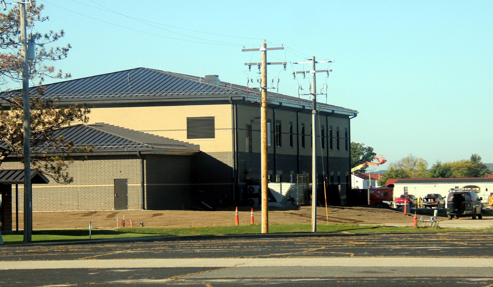 October 2023 construction operations of $11.96 million transient training brigade headquarters at Fort McCoy