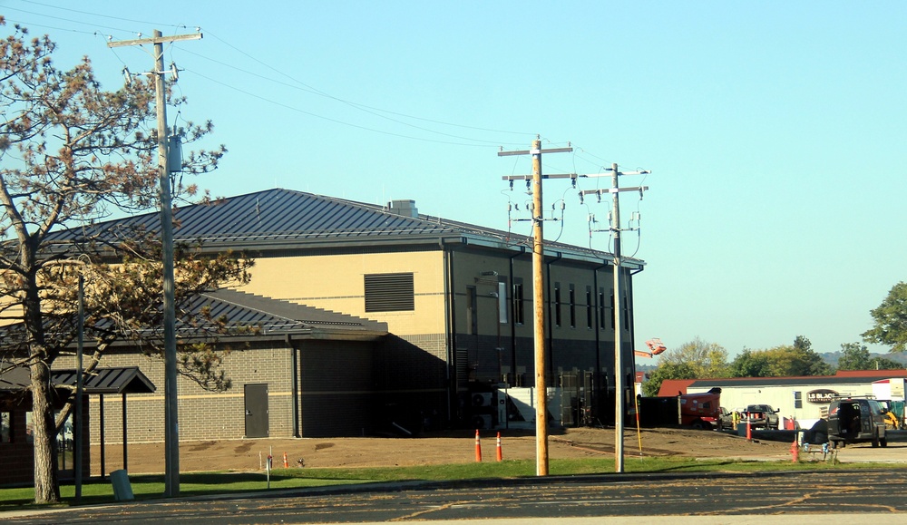 October 2023 construction operations of $11.96 million transient training brigade headquarters at Fort McCoy