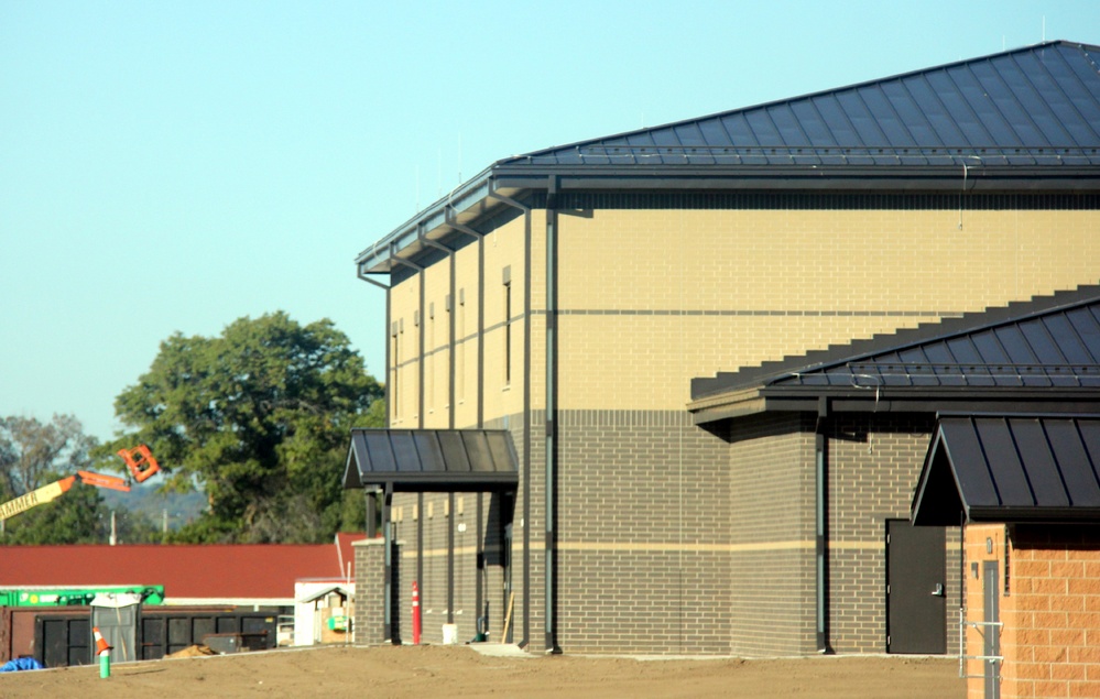 October 2023 construction operations of $11.96 million transient training brigade headquarters at Fort McCoy