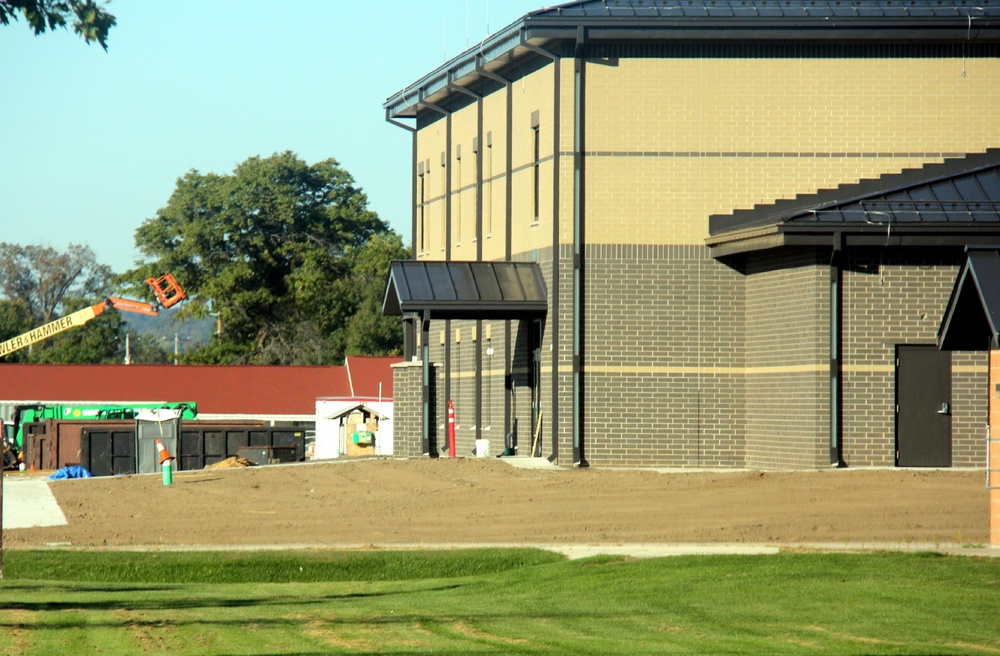 October 2023 construction operations of $11.96 million transient training brigade headquarters at Fort McCoy