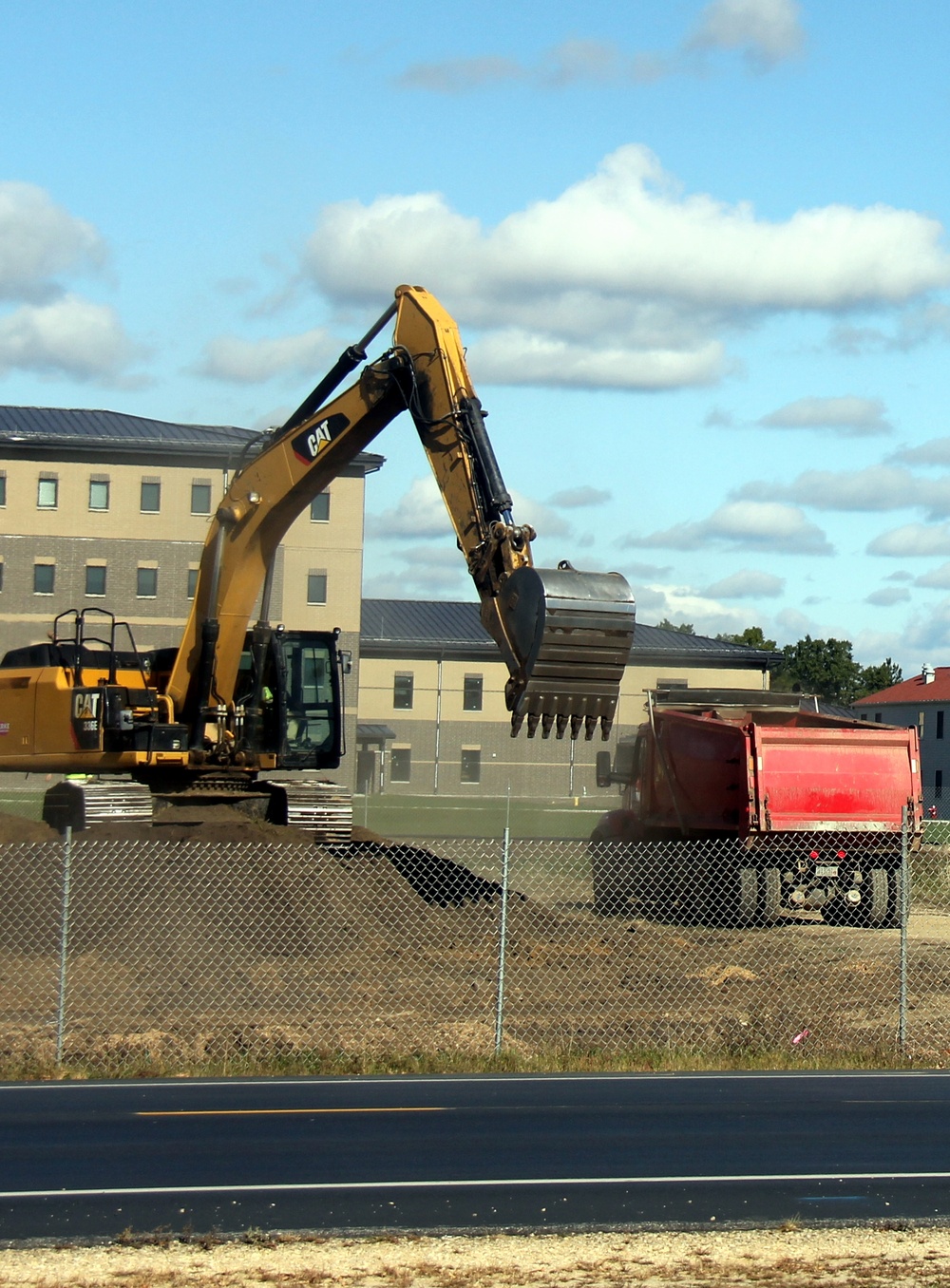 Infrastructure, excavation work underway for construction of third $28.08 million, four-story, 60,000-square-foot barracks at Fort McCoy