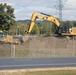 October 2023 barracks construction operations at Fort McCoy