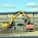 October 2023 barracks construction operations at Fort McCoy