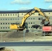October 2023 barracks construction operations at Fort McCoy