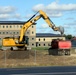 October 2023 barracks construction operations at Fort McCoy